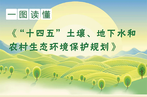 生態(tài)環(huán)境部等7部門聯(lián)合印發(fā)《“十四五”土壤、地下水和農村生態(tài)環(huán)境保護規(guī)劃》